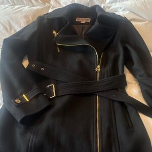 Michael Kors Black Trench Coat